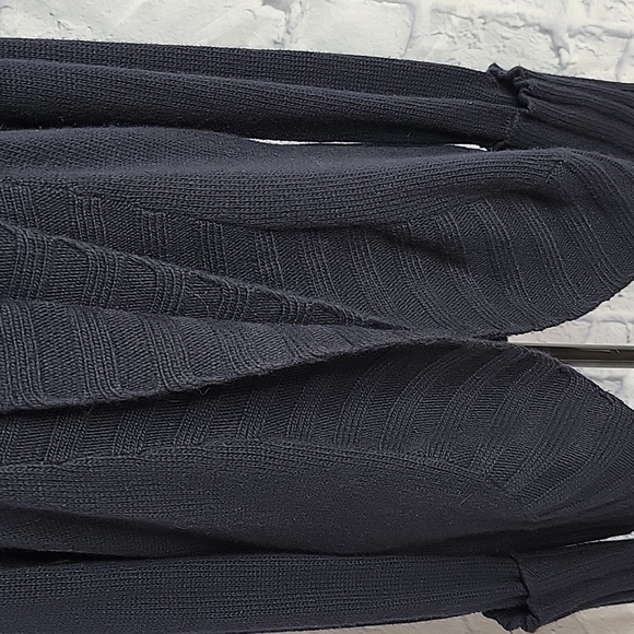 ×KAREN KANE Navy Blue Mid Length Sweater Cardigan Large - Picture 3 of 6